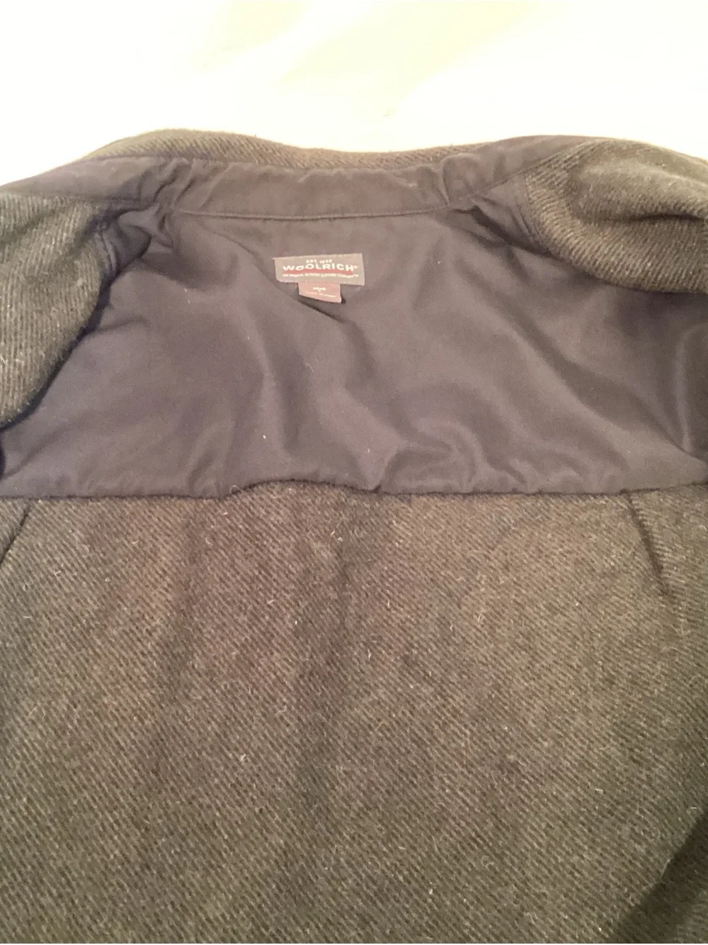 Woolrich herringbone mens